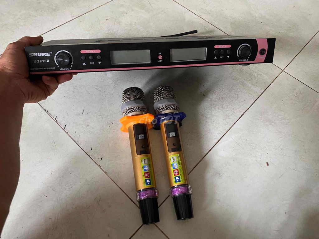 thanh lý bộ Micro không dây ,hình thật ảnh thật. Mua bán Tivi, Âm thanh tại Thành phố Dĩ An Bình Dương được đăng bởi mỷ huyền dỉ an BD hình 1