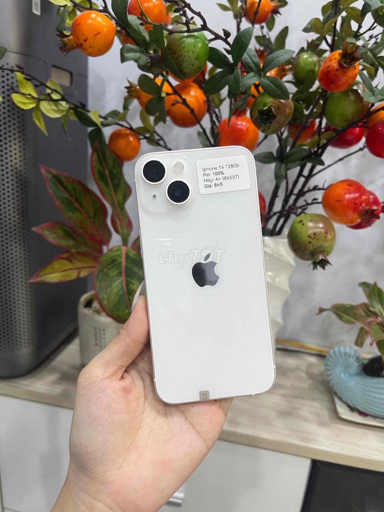 Apple iPhone 14 128GB Trắng Zin đẹp 99%. Mua bán Điện thoại tại Huyện Hóc Môn Tp Hồ Chí Minh được đăng bởi Luân Hoài hình 1