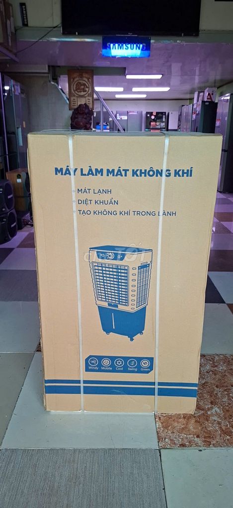 Quạt Hơi Nước Aqua 80 Lít 180W 60-80m2. Mua bán Quạt tại Thành phố Thủ Đức Tp Hồ Chí Minh được đăng bởi khodienmay hình 1