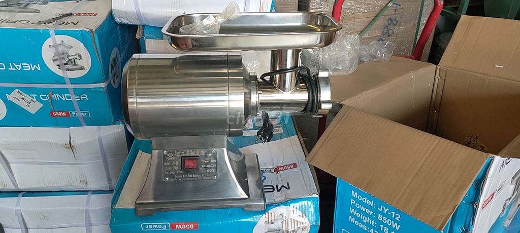 Máy xay thịt 12 inox cao cấp