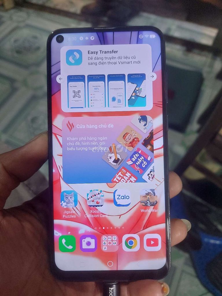 Vsmart Live 4 6GB Xanh Đã sử dụng. Mua bán Điện thoại tại Thành phố Thủ Đức Tp Hồ Chí Minh được đăng bởi Lê Thông hình 1