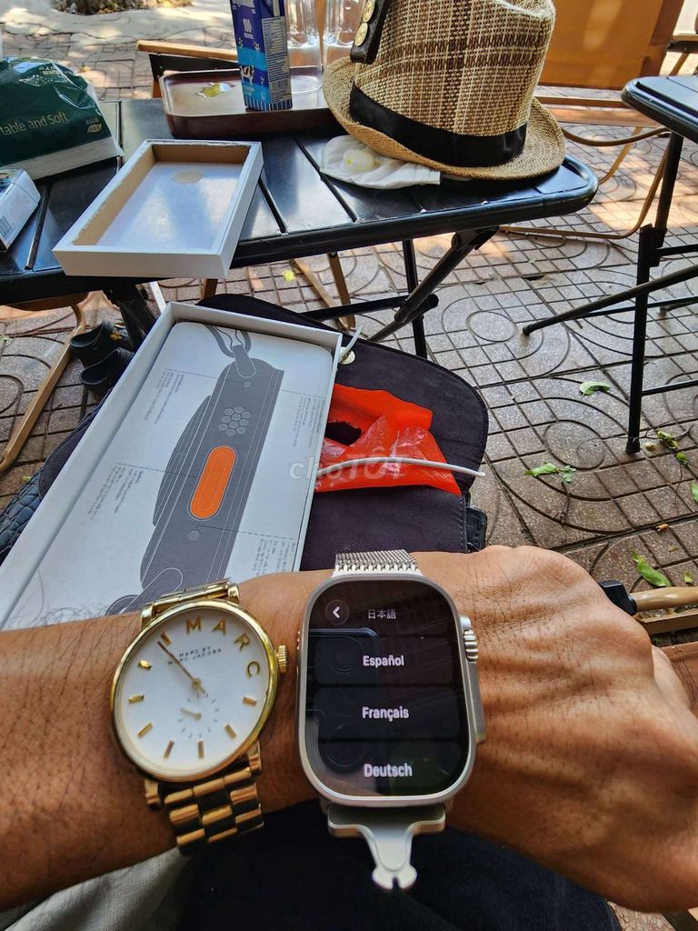 Mới 99,9% Apple Watch Ultra 3 49mm Titan. Mua bán Thiết bị đeo thông minh tại Thành phố Buôn Ma Thuột Đắk Lắk được đăng bởi Hoàng Quân Vương  hình 1