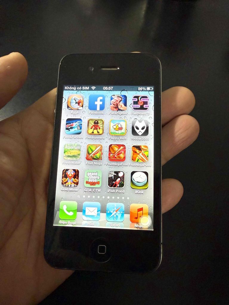 4 32GB Đen Quốc Tế. Mua bán Điện thoại tại Thành phố Biên Hòa Đồng Nai được đăng bởi Kevin hình 1