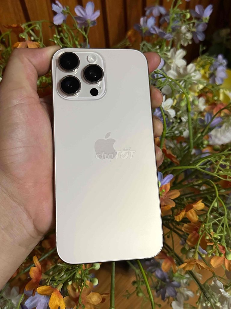 iPhone 16 Pro Max 256GB Vàng Quốc Tế Đẹp 99%.. Mua bán Điện thoại tại Thị xã Tân Uyên Bình Dương được đăng bởi Nam hình 1