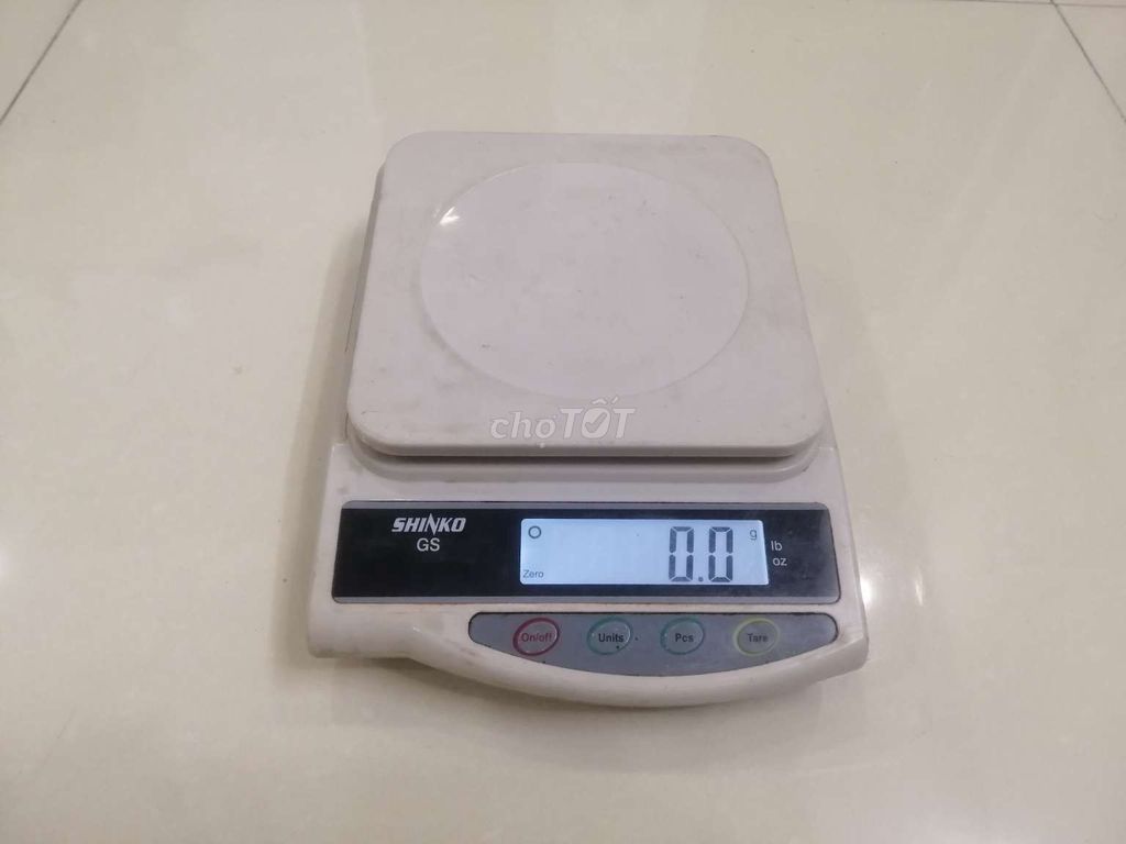 Cân điện tử Shinko GS 3000. Mua bán Đồ chuyên dụng, Giống nuôi trồng tại Thành phố Thủ Đức Tp Hồ Chí Minh được đăng bởi Bao Anh Deco hình 1
