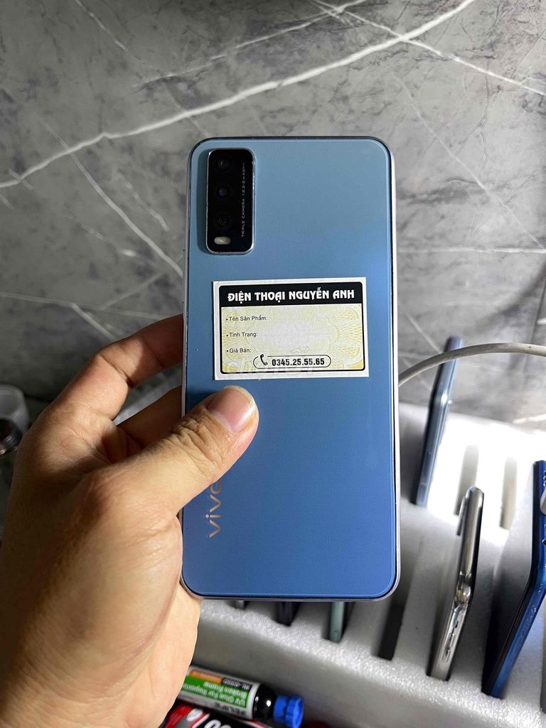 Vivo Y20s 6GB 128GB Xanh Đã sử dụng. Mua bán Điện thoại tại Thị xã Phú Mỹ Bà Rịa - Vũng Tàu được đăng bởi Nguyễn Anh hình 1
