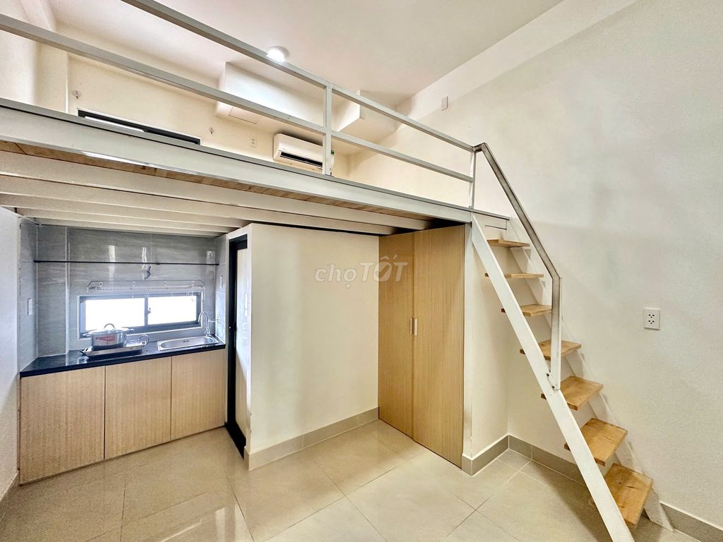 PHÒNG ĐẸP CÓ GÁC NGUYỄN THÁI BÌNH GẦN NGÃ 4 BẢY HIỀN, BV THỐNG NHẤT
