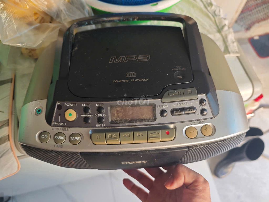Casset Sony CFD-S03 CP. Mua bán Tivi, Âm thanh tại Quận Gò Vấp Tp Hồ Chí Minh được đăng bởi Võ Nhật Hưng hình 1