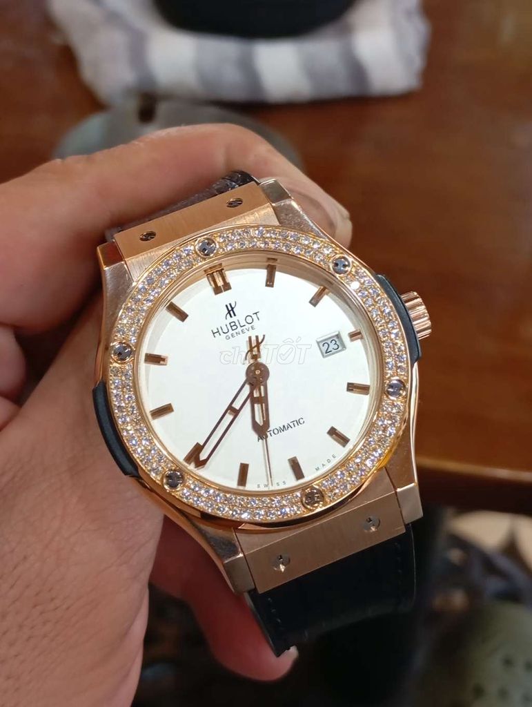 Hublot Automatic Vàng hồng, Đen. Mua bán Đồng hồ tại Quận 1 Tp Hồ Chí Minh được đăng bởi Phú Đồ Cổ hình 1
