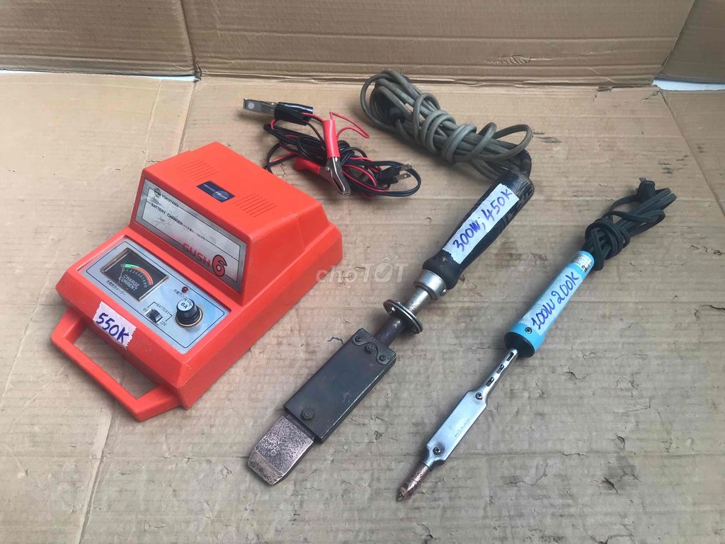 Mỏ hàn chì, máy sạc bình ắc quy 12v. Mua bán Đồ chuyên dụng, Giống nuôi trồng tại Quận Bình Tân Tp Hồ Chí Minh được đăng bởi LINH  hình 1