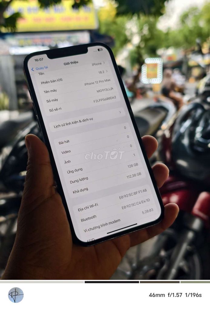 Apple iPhone 12 Pro Max 128GB Đen. Mua bán Điện thoại tại Quận Bình Tân Tp Hồ Chí Minh được đăng bởi Thanh lý đồ cầm hết hạn hình 1