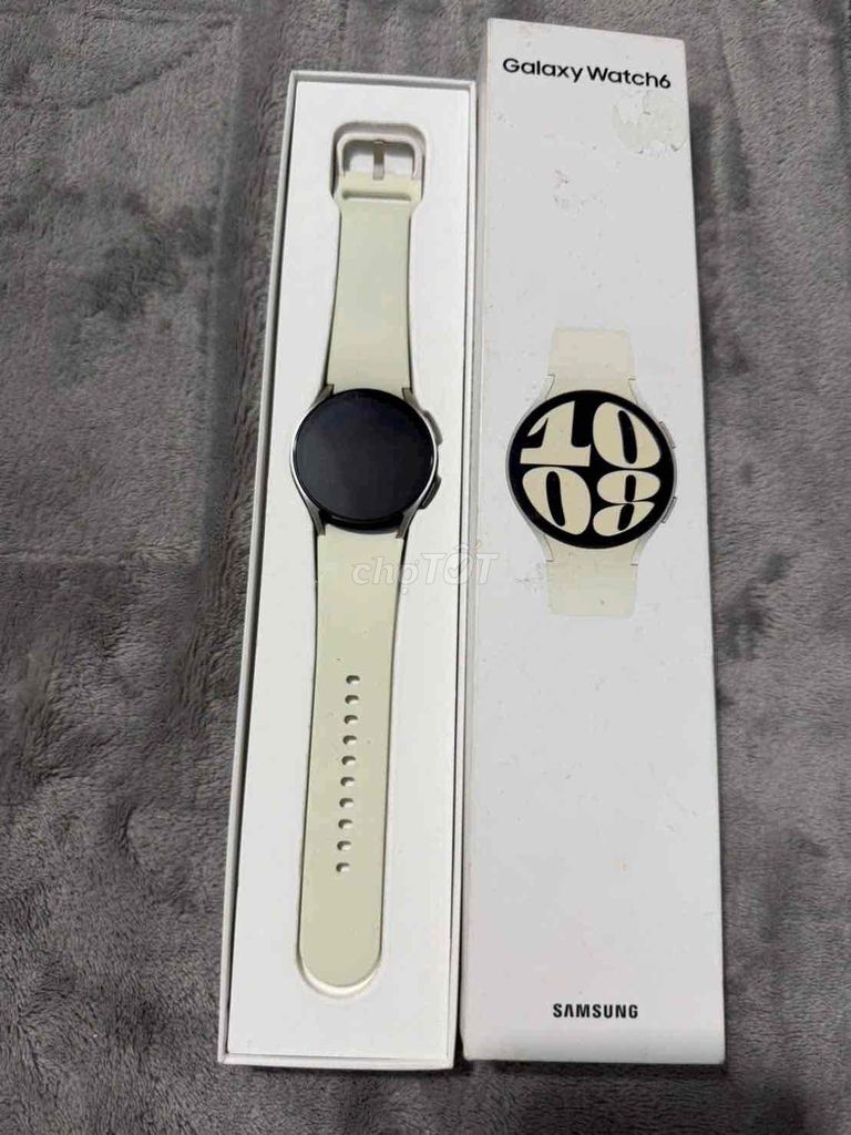 SAMSUNG WATCH 6 40mm fullbox nguyên zin. Mua bán Thiết bị đeo thông minh tại Thành phố Vĩnh Long Vĩnh Long được đăng bởi Duy Kha MOBILE hình 1