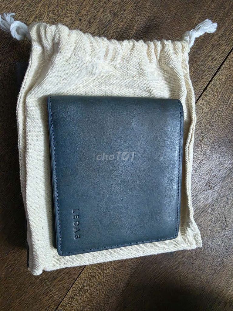 Ví da LECAS Da bò thật Nam Xanh navy/rêu Mới 100%. Mua bán Túi xách tại Quận 1 Tp Hồ Chí Minh được đăng bởi Phúc Trần hình 1