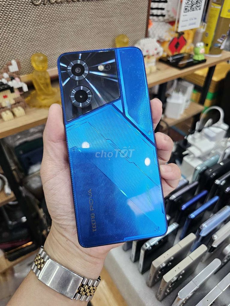 TECNO POVA 5 XANH 8/128 PIN 6K ZIN ĐẸP VN