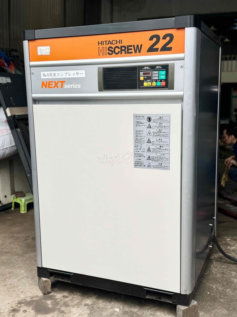 MÁY NÉN KHÍ TRỤC VÍT NHẬT HITACHI NEXT 30HP CÓ SAY. Mua bán Đồ chuyên dụng, Giống nuôi trồng tại Quận 12 Tp Hồ Chí Minh được đăng bởi Phạm Lâm hình 1