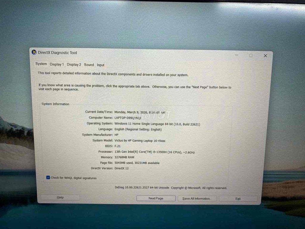HP Victus Gaming 16-r0 i5-13500H Vga 4050. Mua bán Laptop tại Quận Gò Vấp Tp Hồ Chí Minh được đăng bởi Quang Minh Mobile  hình 1