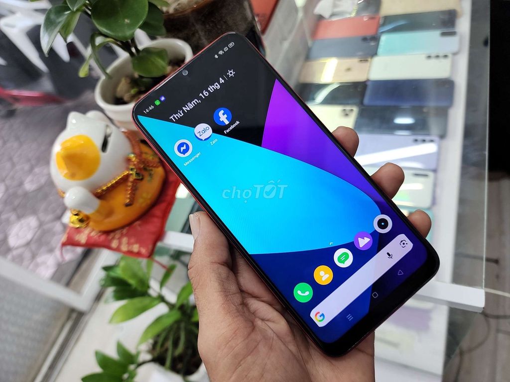 Realme C3 2GB/32GB Đỏ 97-98% (pin 5000mh). Mua bán Điện thoại tại Quận Ninh Kiều Cần Thơ được đăng bởi Huy hình 1
