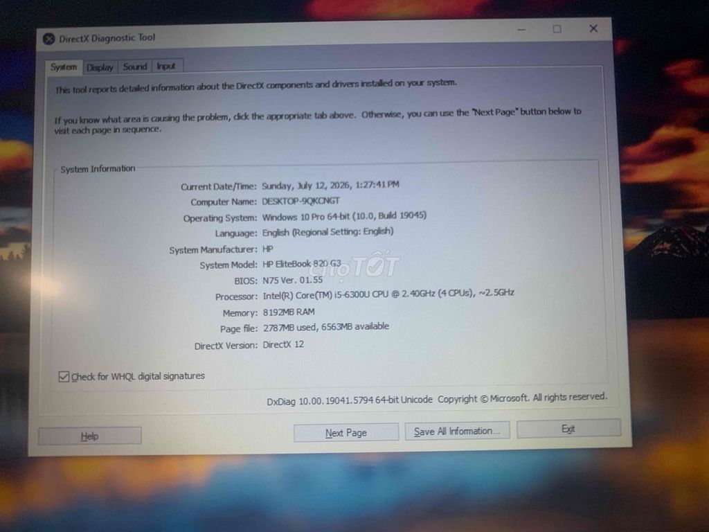HP Elitebook 840 G3 i5 8GB/128GB. Mua bán Laptop tại Quận 11 Tp Hồ Chí Minh được đăng bởi Tiến hình 1