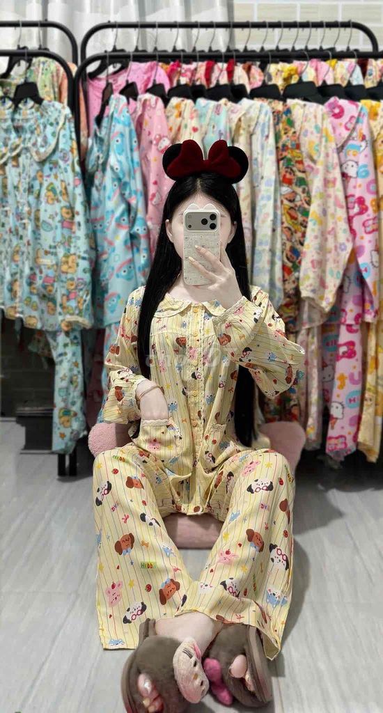 Đồ ngủ nữ Tole Freesize Vàng. Mua bán Quần áo tại Quận 3 Tp Hồ Chí Minh được đăng bởi Khánh Vy hình 1