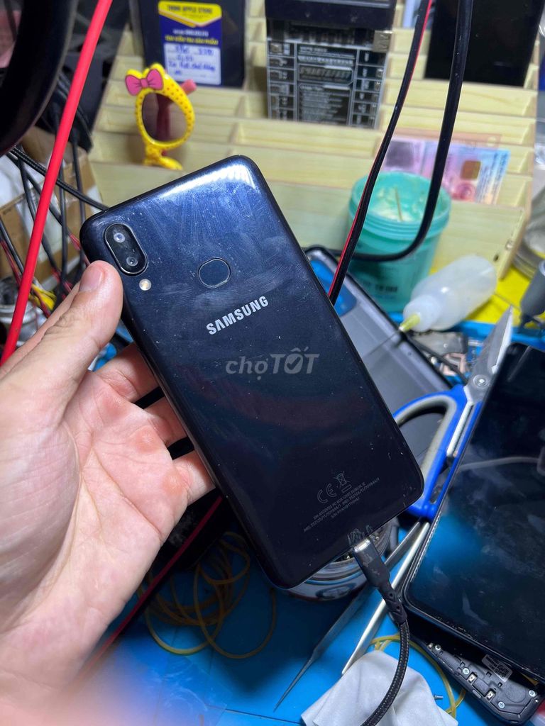 Samsung Galaxy A10s 32GB Đen. Mua bán Điện thoại tại Huyện Châu Đức Bà Rịa - Vũng Tàu được đăng bởi võ văn thịnh hình 1