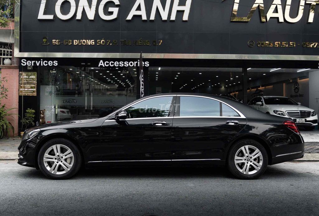 Mercedes S450L - ĐKLĐ 2020 - Đen Nâu. Mua bán Ô tô tại Quận 7 Tp Hồ Chí Minh được đăng bởi Thật Nguyễn LongAnh Auto hình 5
