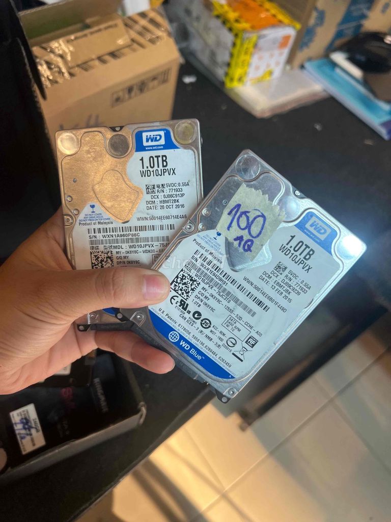 Ổ cứng HDD WD 1TB 2.5 inch em sẵn sl. Mua bán Linh kiện (RAM, Card...) tại Quận Phú Nhuận Tp Hồ Chí Minh được đăng bởi tiến tài 770 nguyễn kiệm p4 quận phú nhuận hình 1