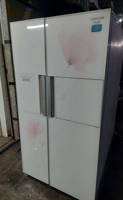 Tủ lạnh Samsung side by side 700l mặt gương HQ