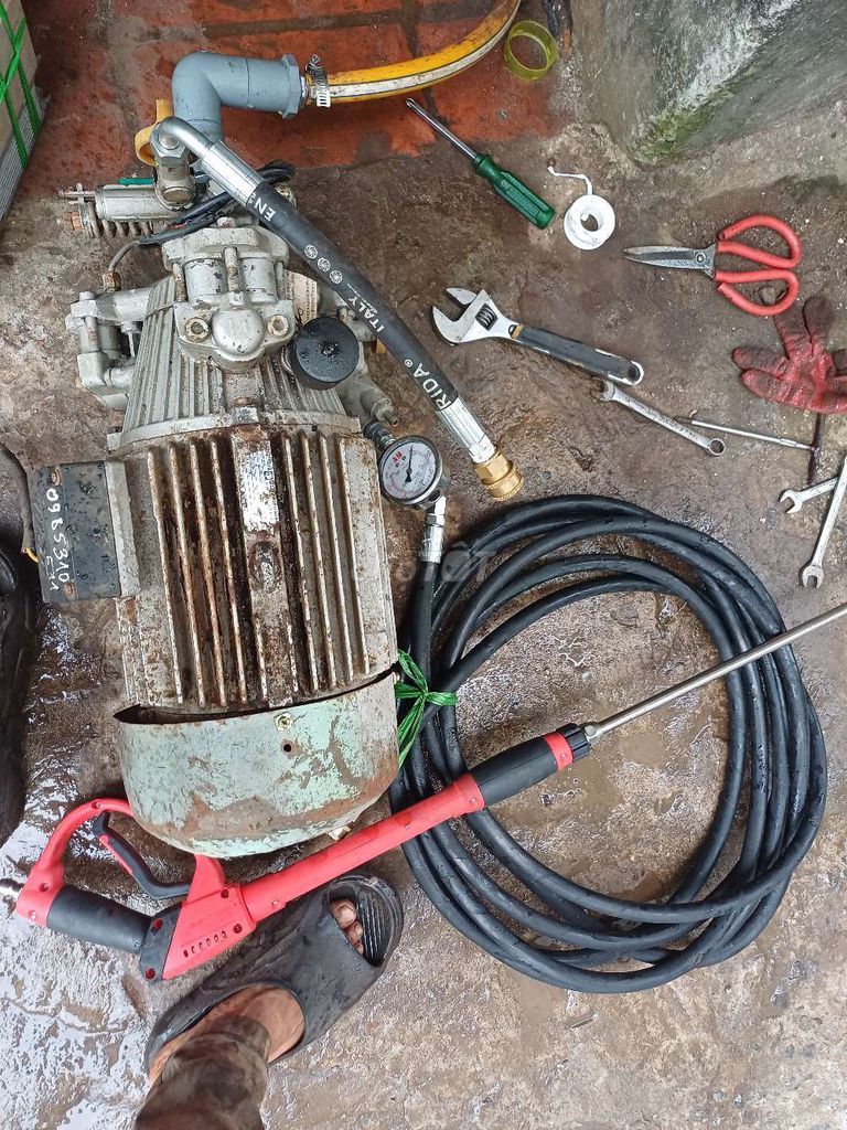 Máy rửa xe MEZ 4kw. Mua bán Đồ chuyên dụng, Giống nuôi trồng tại Huyện Thanh Trì Hà Nội được đăng bởi Phạm Đức Việt hình 1