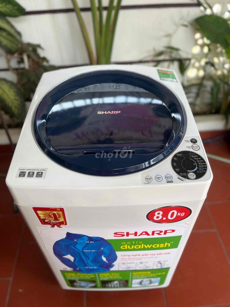 cần bán máy giặt sharp 8.0 kg