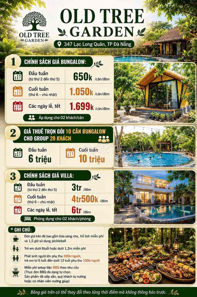 Bungalow Villa Đà Nẵng Doanh nghiệp. Du lịch tại Quận Cẩm Lệ Đà Nẵng được đăng bởi Vựa hải sản Tươi sống hình 1