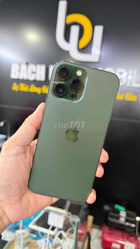 iPhone 13 Pro Max 128GB Xanh rêu Zin chuẩn. Mua bán Điện thoại tại Quận Bình Thạnh Tp Hồ Chí Minh được đăng bởi Phan Việt hình 1