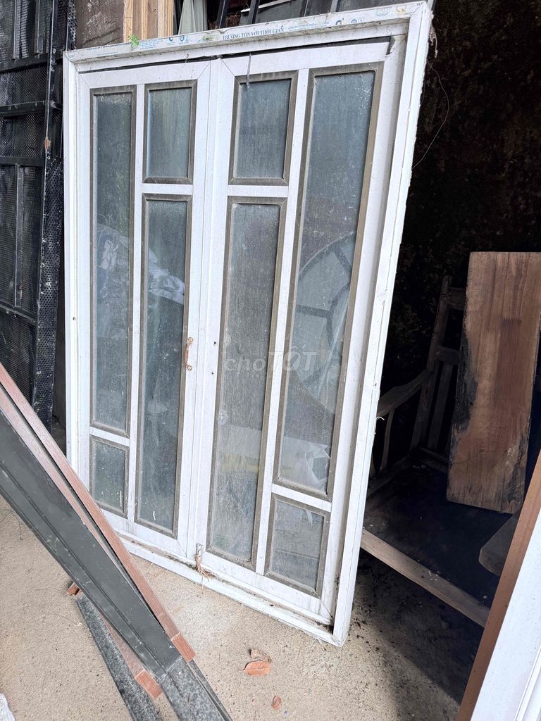 Cửa nhôm kính Trắng Nâu Xám cửa sổ. Mua bán Nội thất, đồ gia dụng khác tại Thành phố Bắc Ninh Bắc Ninh được đăng bởi khiêm hình 1