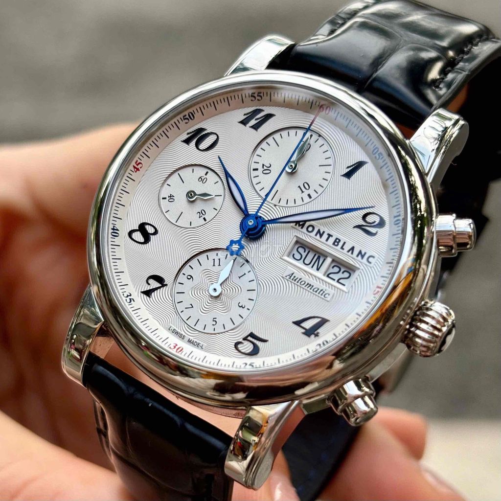 Đồng hồ Montblanc Star Chronograph Day-Date 106466. Mua bán Đồng hồ tại Quận Hoàng Mai Hà Nội được đăng bởi tuấn ninh  hình 1