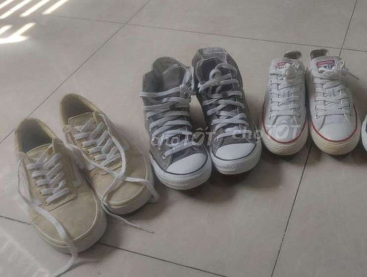 3 con giày thể thao 9 hãng converse + vans sezi 40