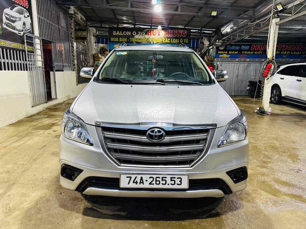 Toyota Innova 2015 E số sàn