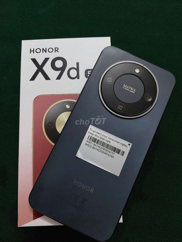 Honor X9d 8GB/256GB Đen. Mua bán Điện thoại tại Quận Gò Vấp Tp Hồ Chí Minh được đăng bởi Vina Wolf hình 1