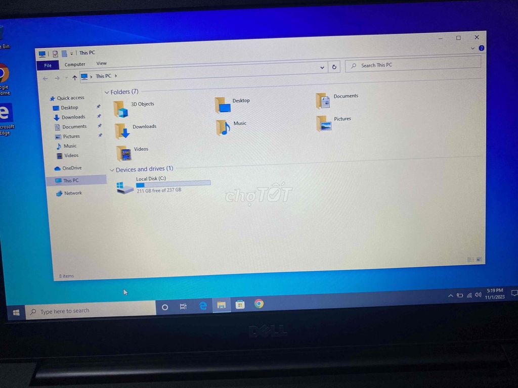 Laptop DELL 7280 Core i5-7300U