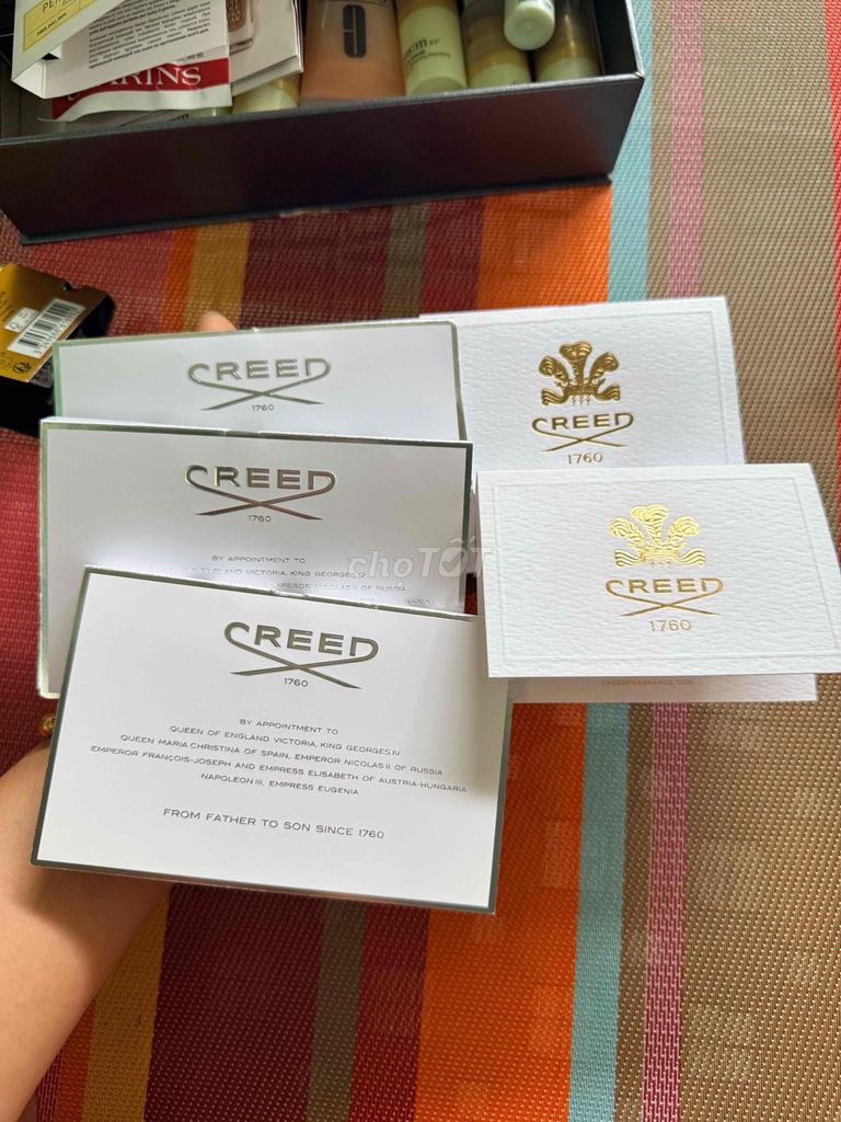 Nước hoa Creed Nam thanh mát 1.5-2ml. Mua bán Nước hoa tại Quận Sơn Trà Đà Nẵng được đăng bởi Mr Bin Jewelry hình 1