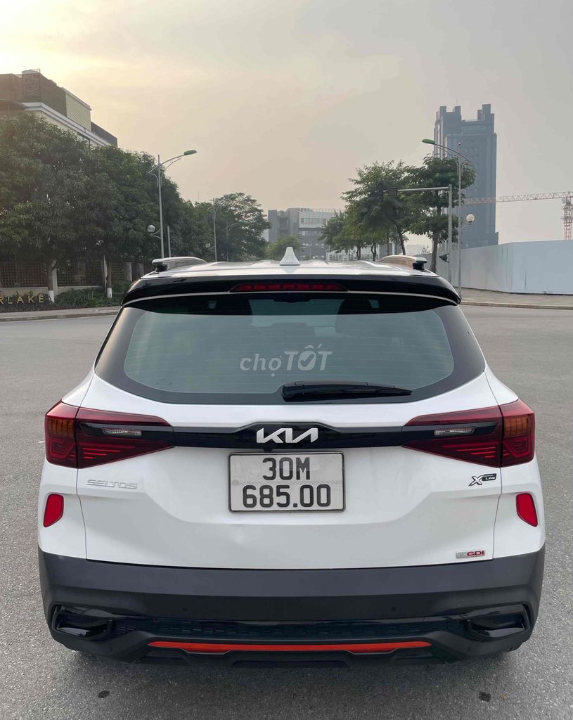 Kia Seltos 1.4 Premium Xline sx 2024 - màu Trắng.. Mua bán Ô tô tại Quận Cầu Giấy Hà Nội được đăng bởi CHỢ ÔTÔ CẦU GIẤY hình 4