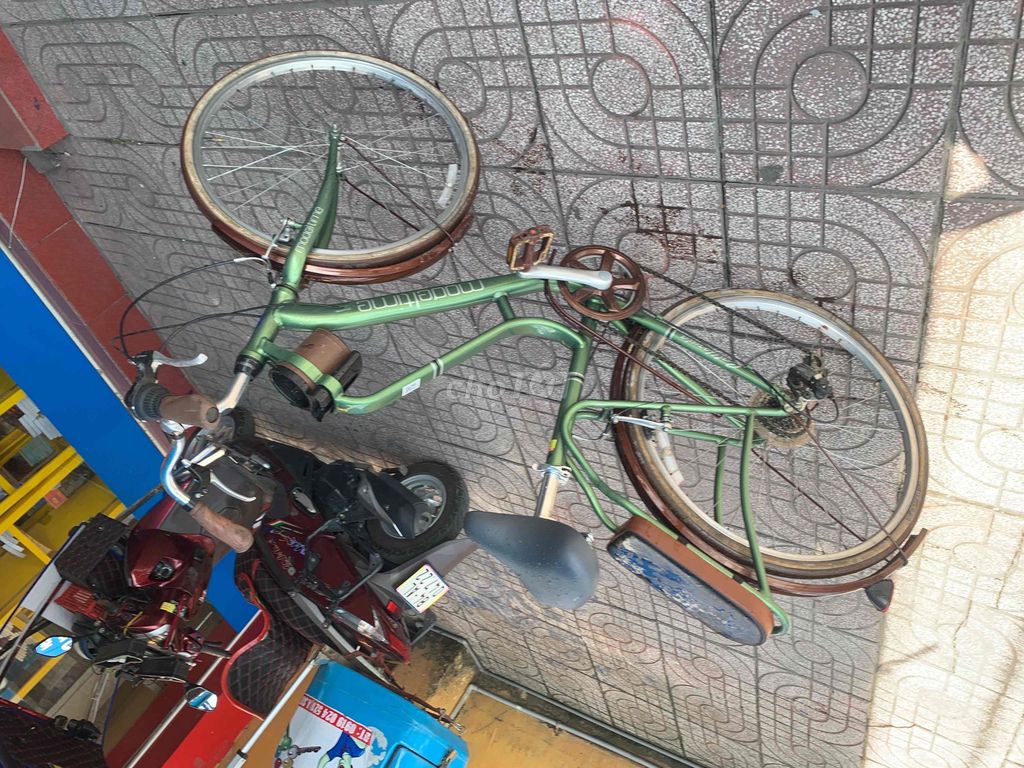 bán xe đạp nữ nhôm đẹp kiểu cách. Mua bán Xe đạp tại Quận 12 Tp Hồ Chí Minh được đăng bởi Thang mai hình 2