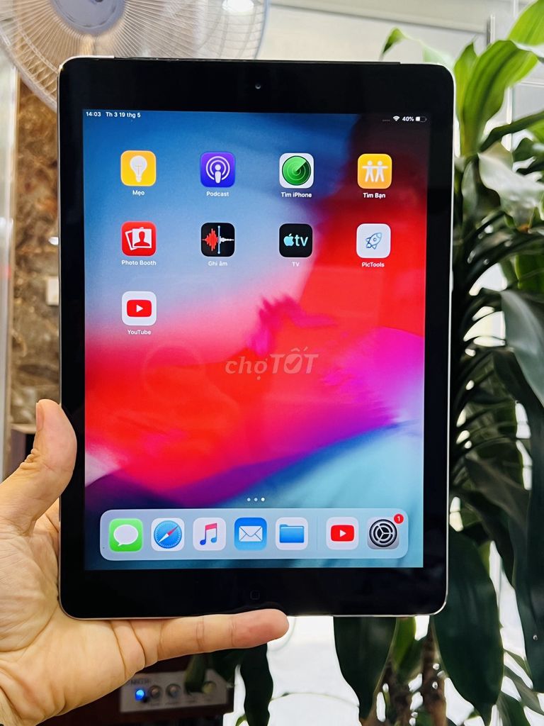 iPad Air 1 16GB 4G Xám. Mua bán Máy tính bảng tại Quận Đống Đa Hà Nội được đăng bởi Bảo Táo Store hình 1