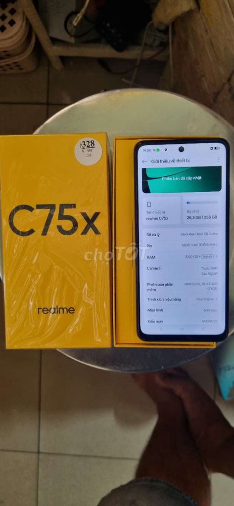 Realme C75x 256GB. Mua bán Điện thoại tại Quận Tân Phú Tp Hồ Chí Minh được đăng bởi Vu van hai  hình 1