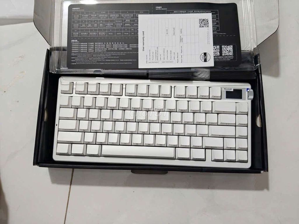 Bàn phím cơ AULA NOVA75. Mua bán Phụ kiện (Màn hình, Chuột...) tại Quận Thốt Nốt Cần Thơ được đăng bởi A Chí hình 1