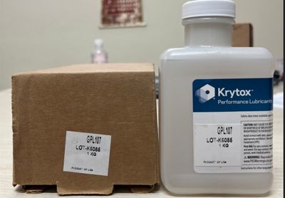 Dầu bôi trơn  Krytox™ GPL 107 chịu nhiệt độ cao. Mua bán Đồ chuyên dụng, Giống nuôi trồng tại Quận Bình Thạnh Tp Hồ Chí Minh được đăng bởi DẦU NHỚT TẤN LỘC