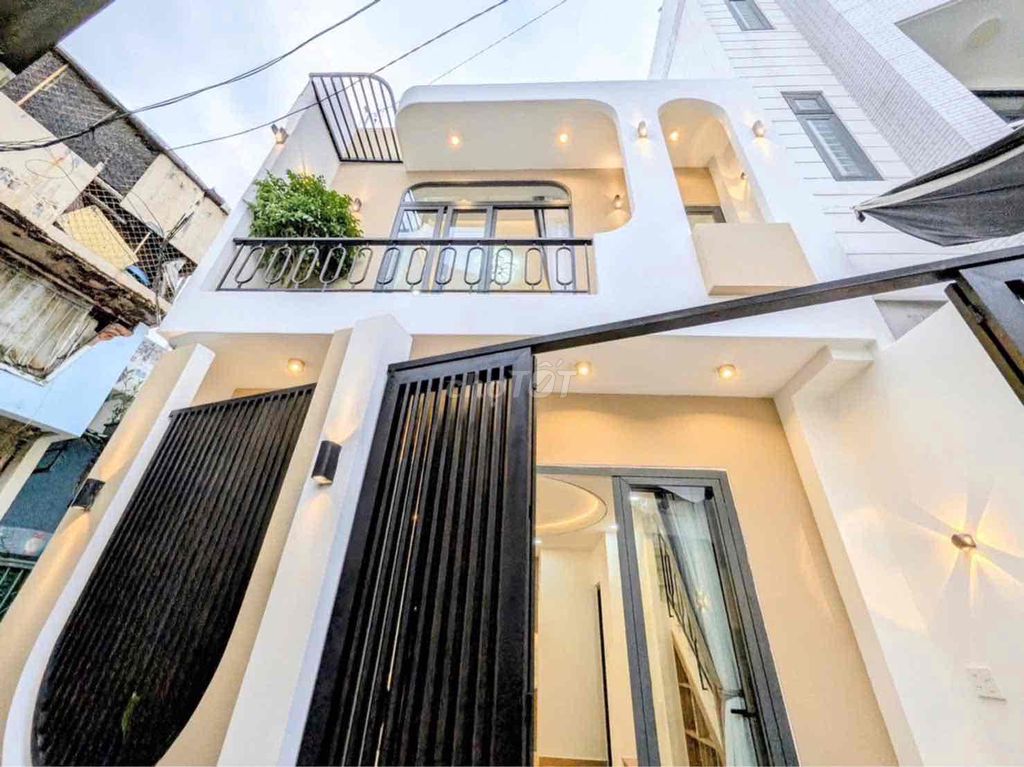 Nhỉnh 5 Tỷ - NGUYỄN VĂN ĐẬU – P. BÌNH LỢI TRUNG – NHÀ MỚI – FULL NỘI T