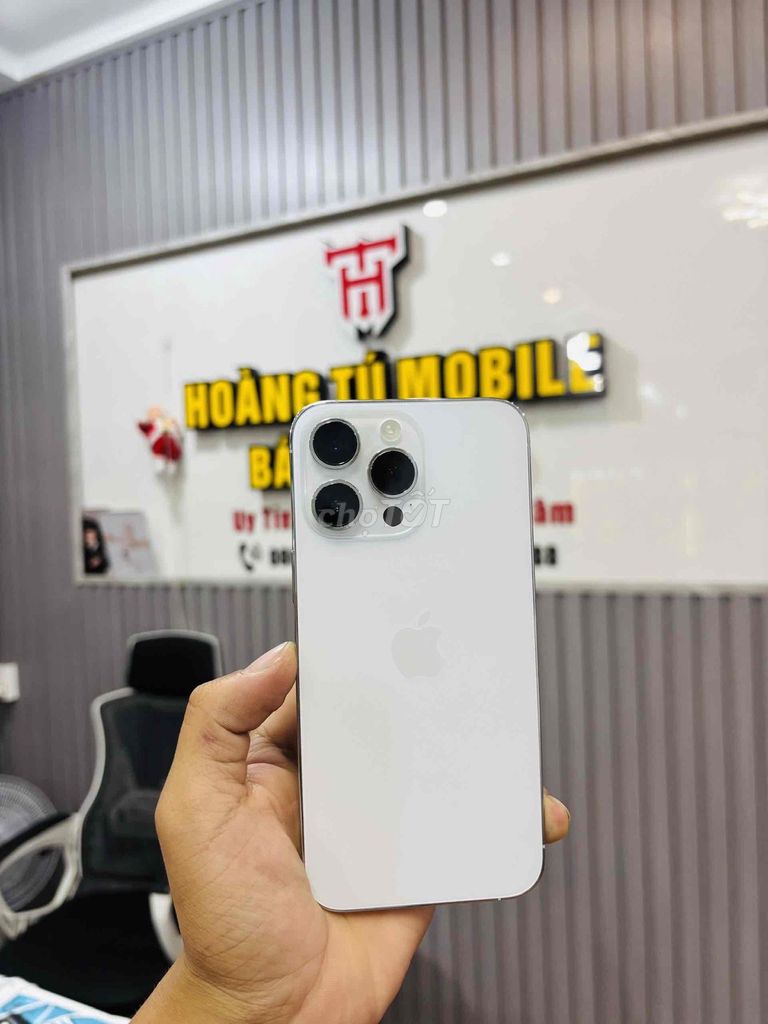 Apple iPhone 14 Pro Max 128GB Trắng Đã sử dụng. Mua bán Điện thoại tại Quận Liên Chiểu Đà Nẵng được đăng bởi Hoàng Tú Mobile hình 1