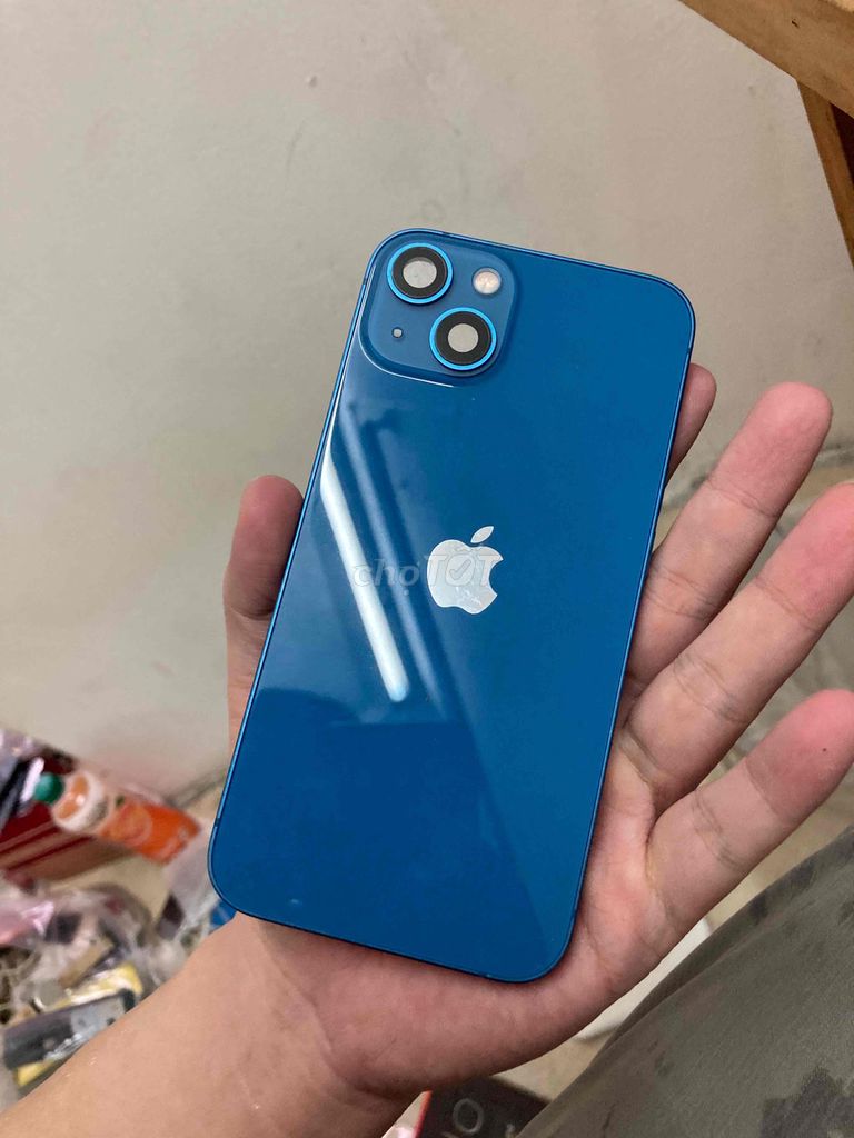 Vỏ iphone 13 5g bản màu xanh blue đẹp 99
