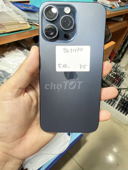 iPhone 15 Pro Max 512GB Xanh. Mua bán Điện thoại tại Quận 1 Tp Hồ Chí Minh được đăng bởi Hội Đồ Điện Tử hình 1