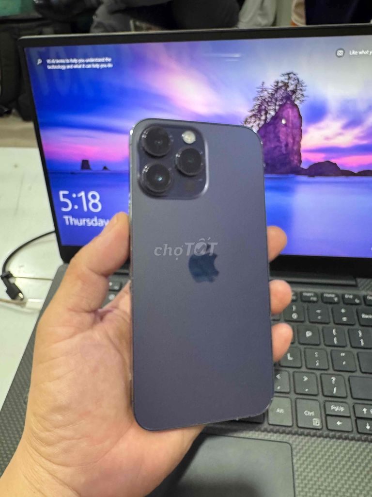 Iphone 14 Promax 128gb Tím VN zin áp