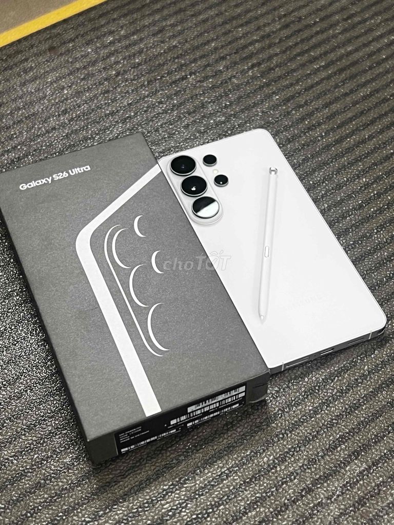Samsung S26 Ultra 12/512GB Trắng việt nam full hôp. Mua bán Điện thoại tại Quận Thanh Khê Đà Nẵng được đăng bởi Vietphones Store 16 Kỳ Đồng hình 1